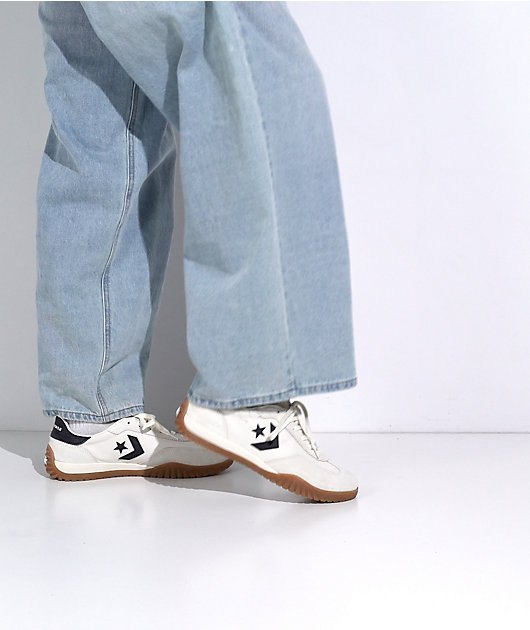 Converse Run Star Trainer Egret, Black & Honey Shoes | Zumiez