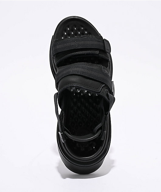 Converse Run Star Utility Black Platform Sandals | Zumiez