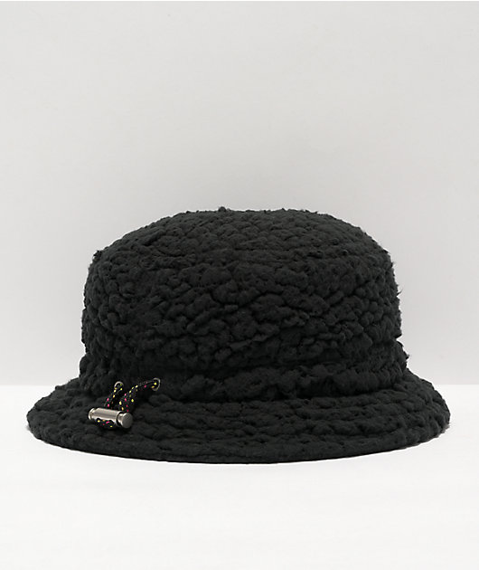 Converse Sherpa Black Bucket Hat