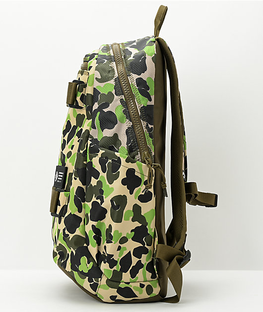 converse all star camo backpack