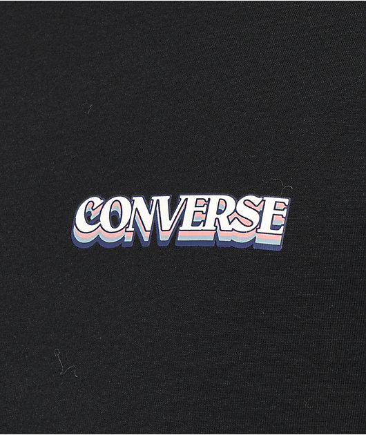 Converse Winter Chill Black Long Sleeve T-Shirt