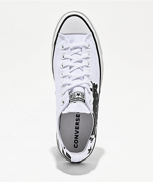 Converse x EDGLRD Chuck 70 Lo Ox White & Black Shoes