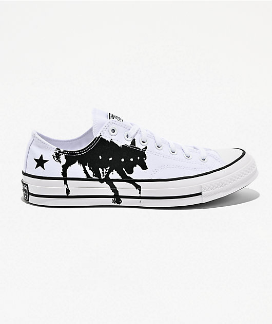 Converse x EDGLRD Chuck 70 Lo Ox White & Black Shoes