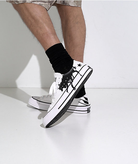 Converse x EDGLRD Chuck 70 Lo Ox White & Black Shoes video