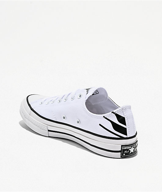 Converse x EDGLRD Chuck 70 Lo Ox White & Black Shoes