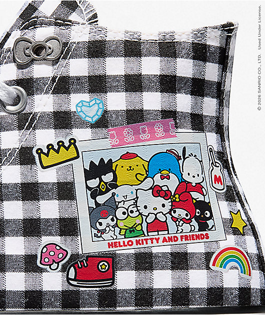 Converse x Hello Kitty & Friends Chuck Taylor All Star Black & White High Top Shoes Converse x Hello Kitty & Friends Chuck Taylor All Star Black & White High Top Shoes