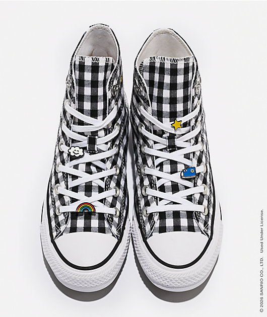 Converse x Hello Kitty & Friends Chuck Taylor All Star Black & White High Top Shoes
