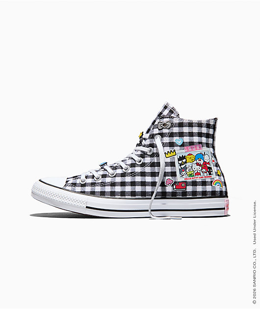 Converse x Hello Kitty & Friends Chuck Taylor All Star Black & White High Top Shoes
