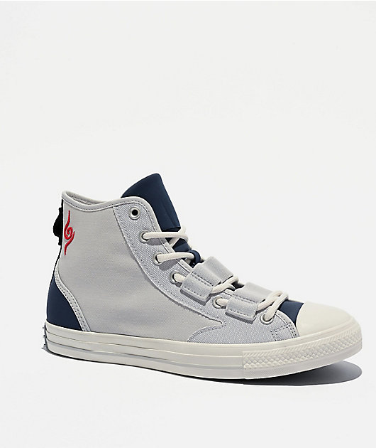 Converse x Naruto Chuck Taylor All Star Kakashi Barely Grey  display picture 3
