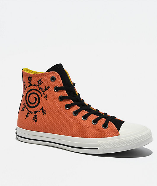 Converse x Naruto Chuck Taylor All Star Pale Magma & Black High