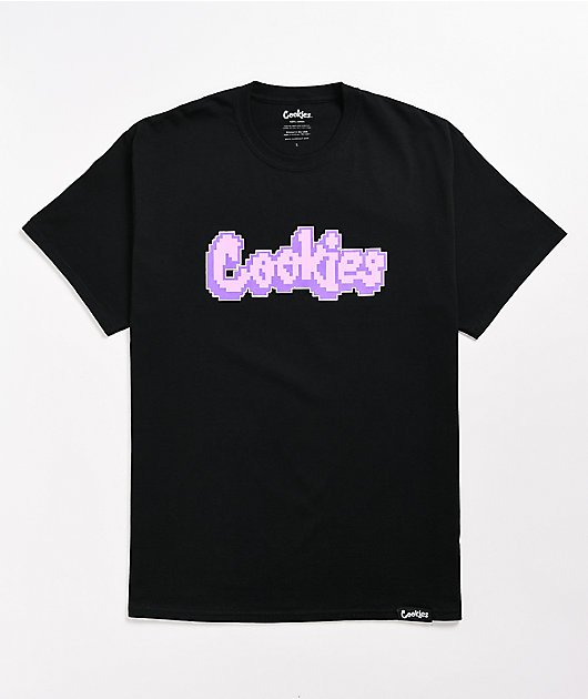 【 Cookies 】8 Bit Tee ロゴ Tシャツ Cookies 8Bit Black T-Shirt | Zumiez