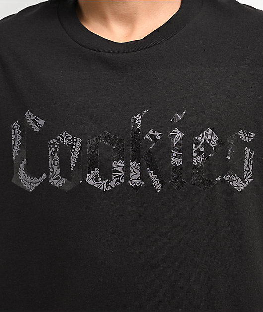 Cookies Amalfi Black Paisley T-Shirt