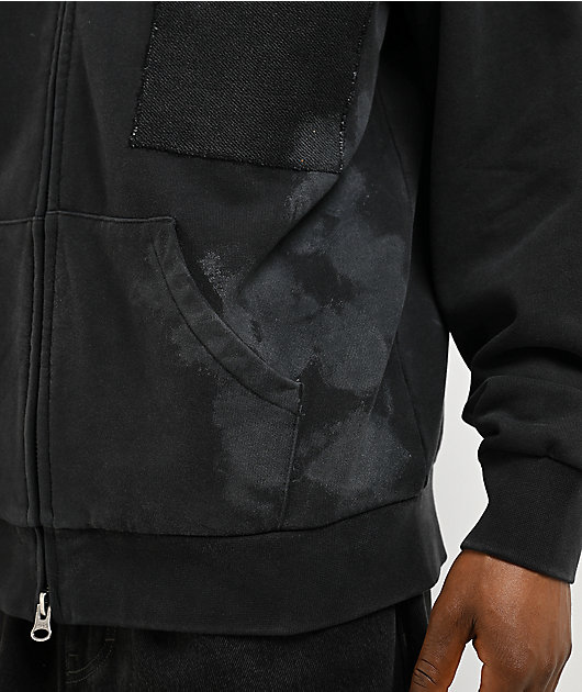Cookies Artisan Black Wash Heavyweight Zip Hoodie