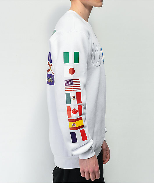 Cookies Award Tour White Crewneck Sweatshirt