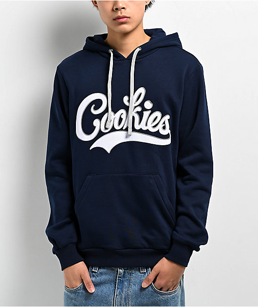 SUGAR NAP ON COUSE フーディ Cookies Bases Loaded Navy Hoodie | Zumiez