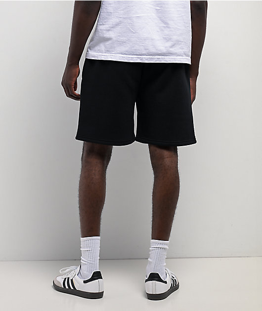 Cookies Batallion Logo Black Sweat Shorts