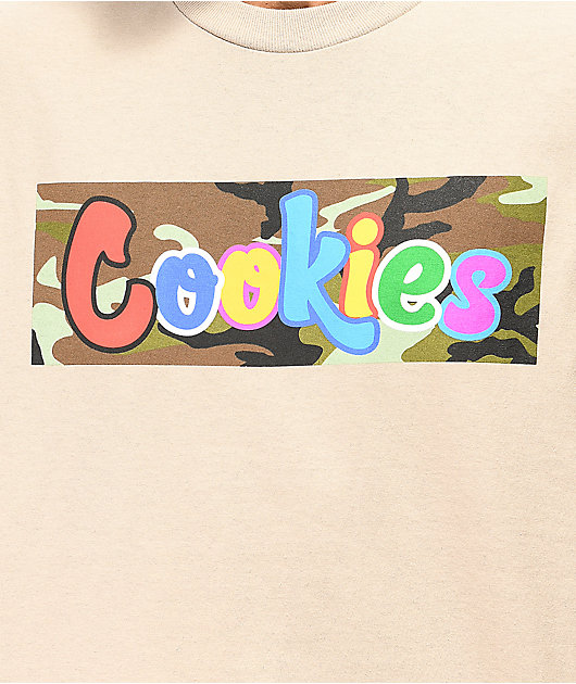 tan cookies shirt