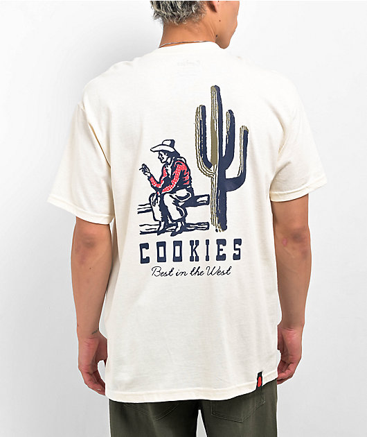 Cookies Best In The West Cream T-Shirt