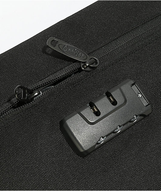 Cookies Bizznizz Black Smell Proof Shoulder Bag