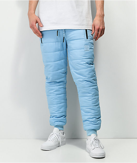 Cookies Carpe Diem Blue Insulated Sweatpants Zumiez