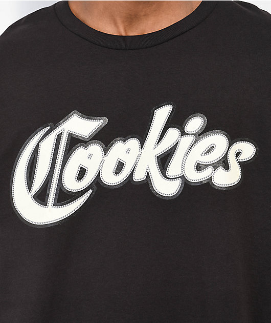 Black and sale red cookies shirt