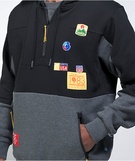 Cookies Colores Black & Grey Hoodie