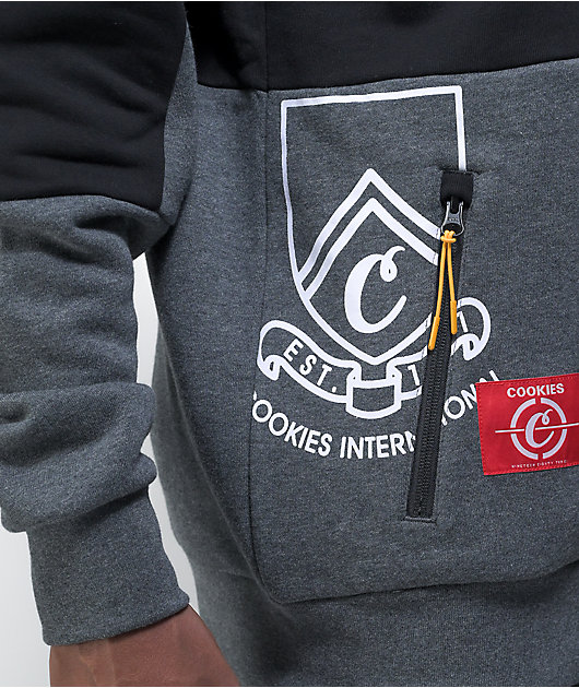 Cookies Colores Black & Grey Hoodie