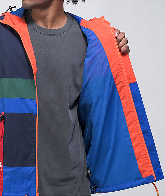 Cookies Colores Navy & Orange Windbreaker Jacket