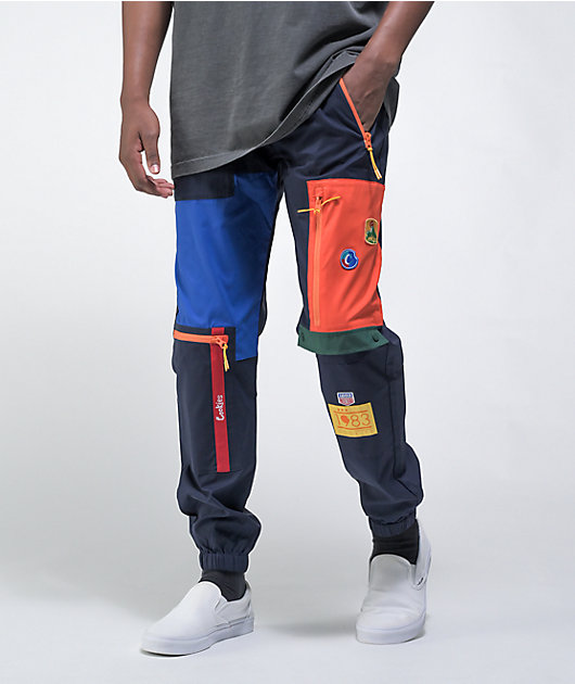 Cookies Colores Wind Navy Track Pants