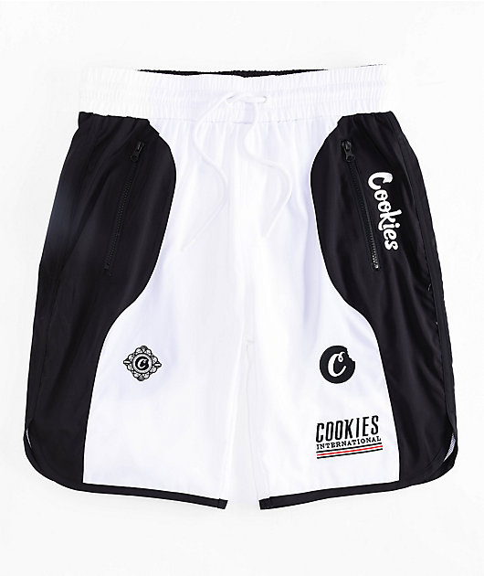 Cookies Costa Azul Black & White Shorts | Zumiez