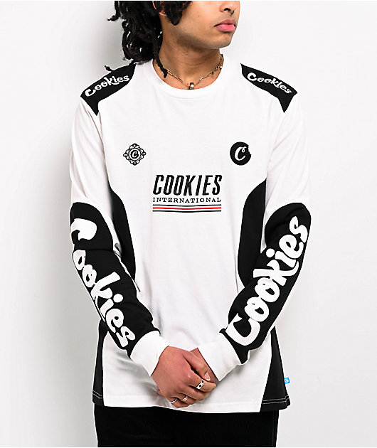 Cookies Costa Azul White Knit Long Sleeve T-Shirt | Zumiez
