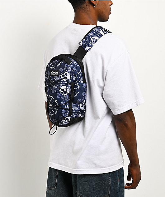 Cookies Crossfade Navy Crossbody Bag