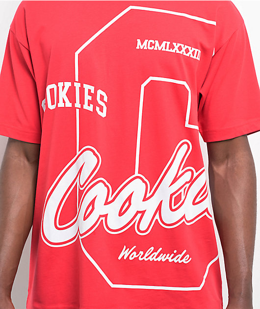 Cookies Cultivators Red T-Shirt | Zumiez