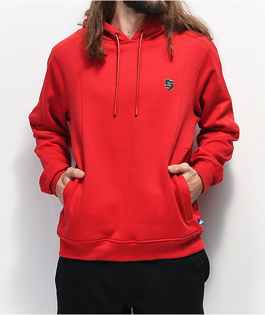 red and black cookies hoodie