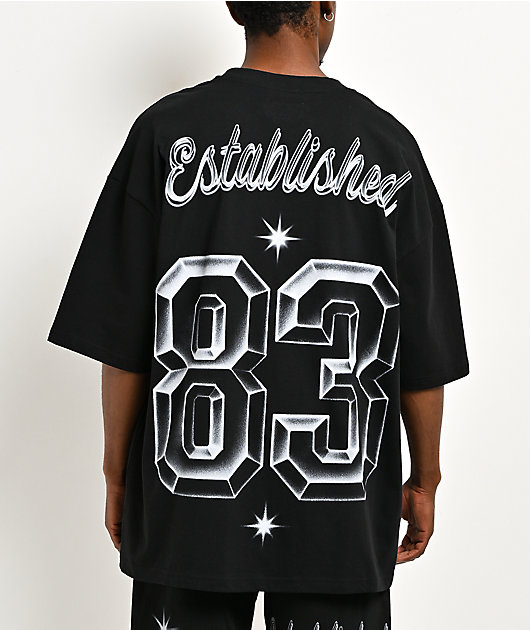 Cookies Draft Day Black Oversized T-Shirt