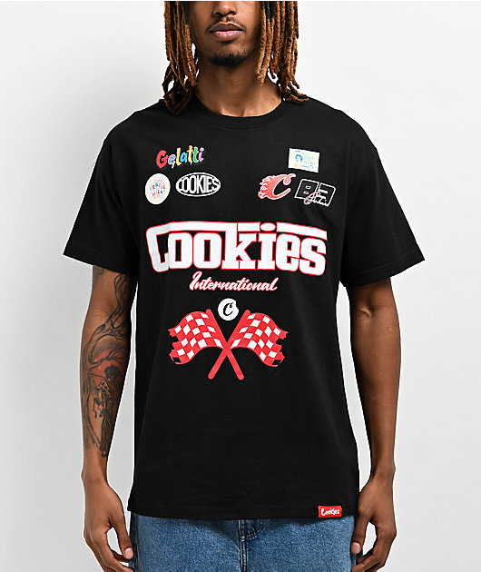 Cookies Enzo Black T-Shirt | Zumiez