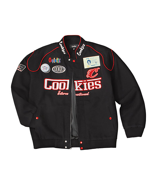 Cookies Enzo Premium Octane Black Racing Jacket | Zumiez