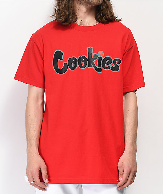 Cookies Hardwood Flava Red T-Shirt | Zumiez