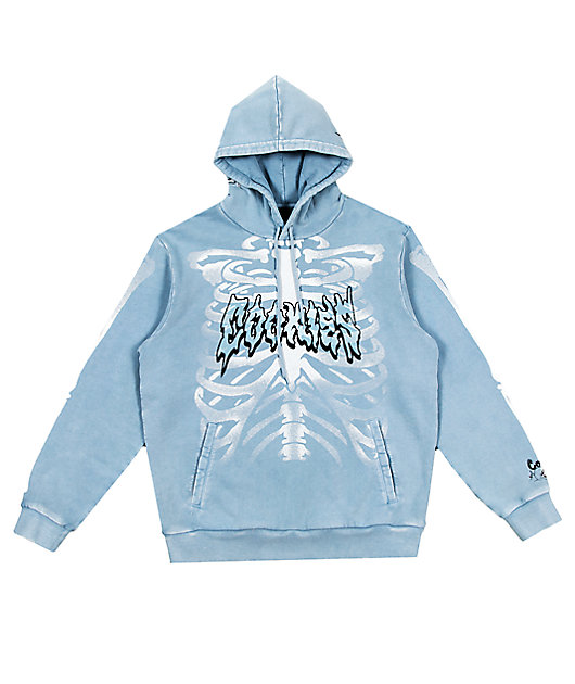 Cookies Heaven Can Wait Light Blue Hoodie | Zumiez