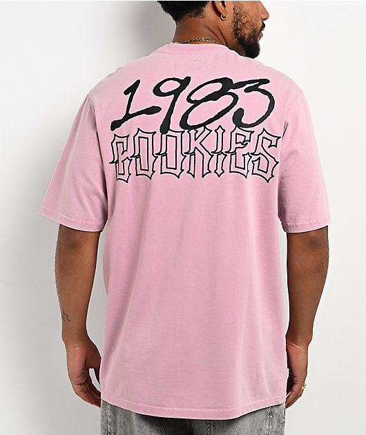 Cookies Heaven Or Hell Fallen Angel Pink Knit T-Shirt