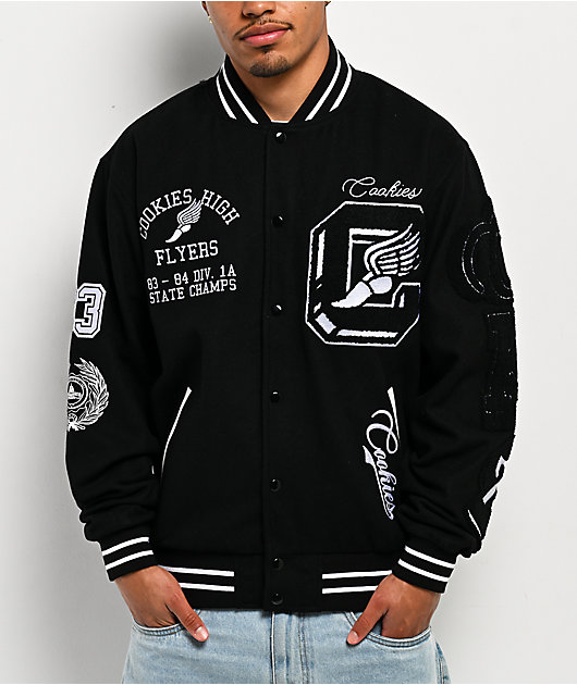 Cookies High Black Varsity Jacket