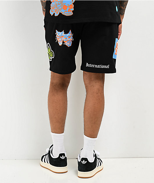 Cookies Highest Of Highs Black Sweat Shorts