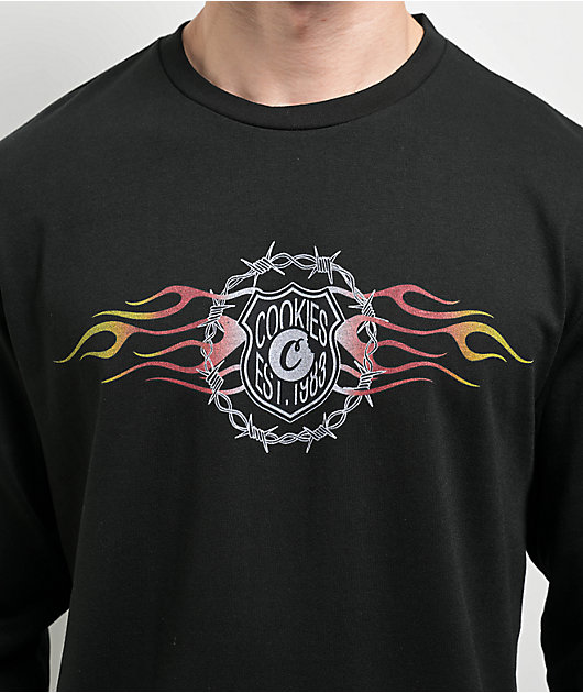 Cookies Highway Black Long Sleeve T-Shirt