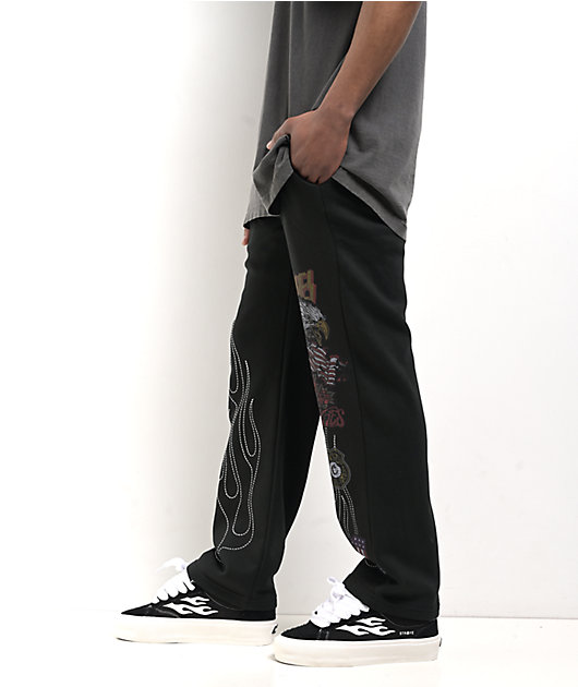 Cookies Highway Black Sweatpants | Zumiez
