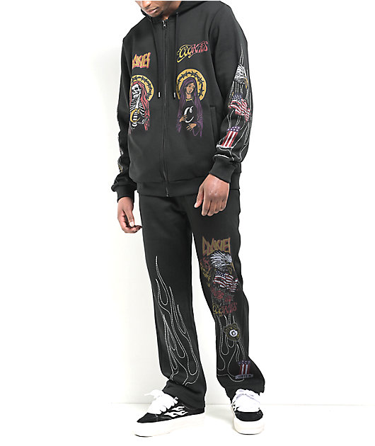 Cookies Highway Black Sweatpants | Zumiez