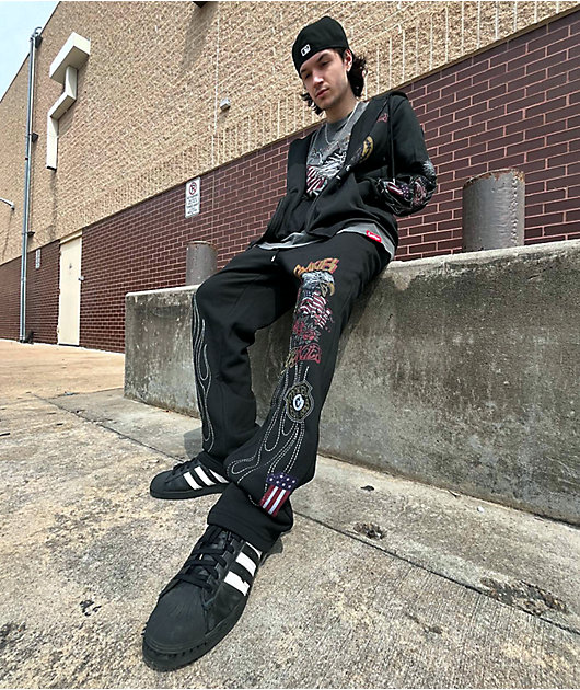 Cookies Highway Black Sweatpants | Zumiez