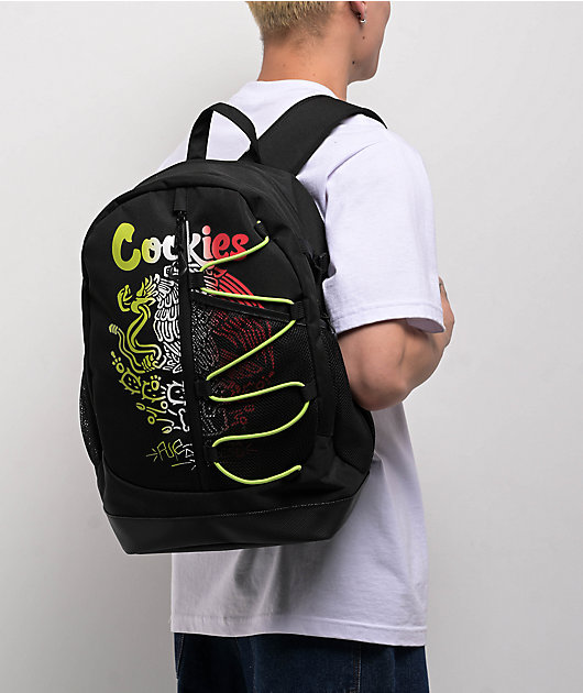 Cookies La Raza Bungee Smell Proof Black Backpack