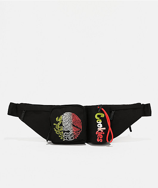 Cookies La Raza Parker Black Fanny Pack 