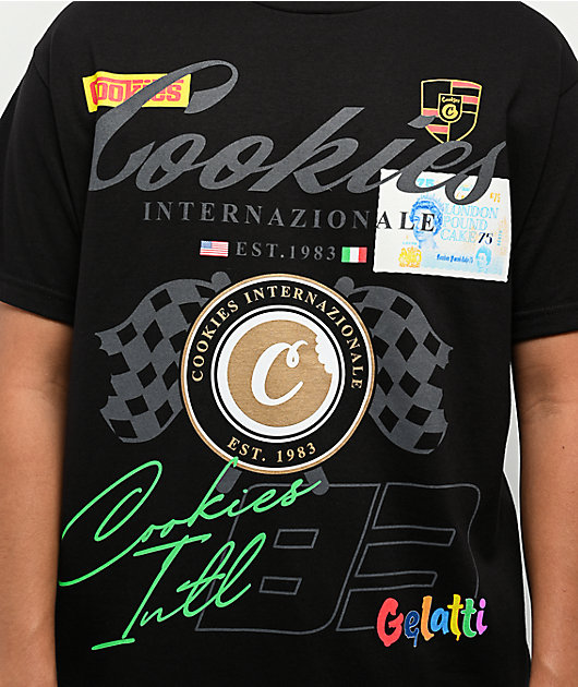Cookies Lake Como Black T-Shirt