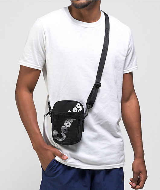 Cookies Layers Smell Proof Black Crossbody Bag